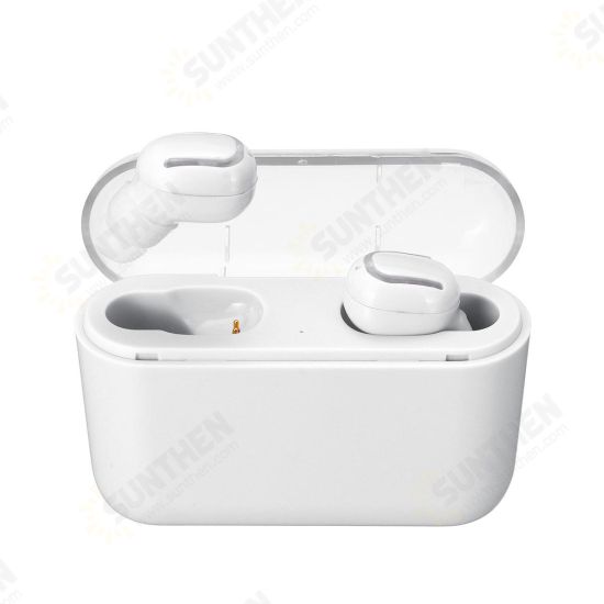 [bluetooth 5.0] Earphone CVC6.0 Noise Cancelling 2200mAh Power Bank IPX5 Waterproof Headphone with Mic