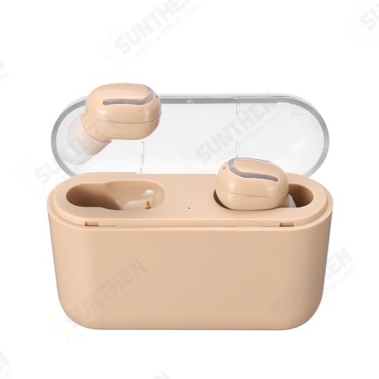 [bluetooth 5.0] Earphone CVC6.0 Noise Cancelling 2200mAh Power Bank IPX5 Waterproof Headphone with Mic