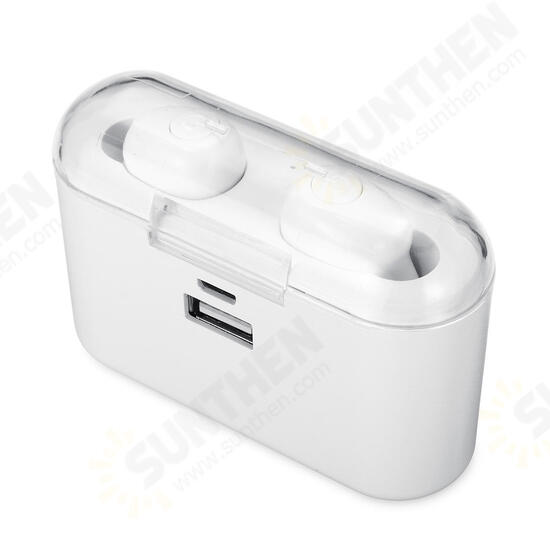 [bluetooth 5.0] Earphone CVC8.0 Noise Cancelling 3500mAh Power Bank Stereo Sport Headphone with Mic