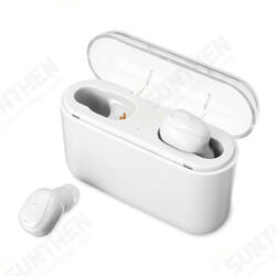 [bluetooth 5.0] Wireless Earphone CVC8.0 Noise Cancelling 2200mAh Power Bank IPX7 Waterproof Stereo Headphone with Mic