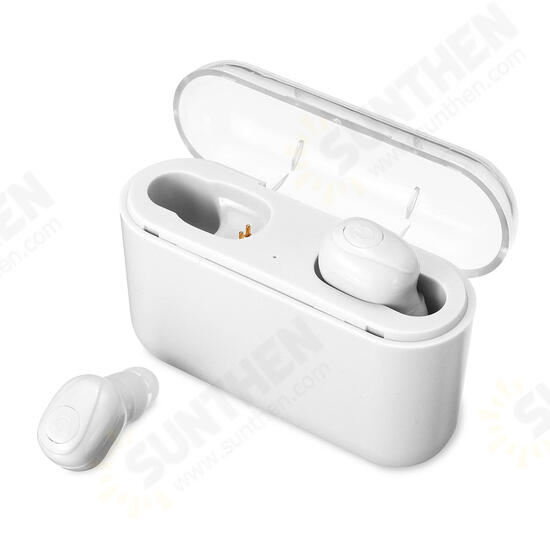 [bluetooth 5.0] Wireless Earphone CVC8.0 Noise Cancelling 2200mAh Power Bank IPX7 Waterproof Stereo Headphone with Mic