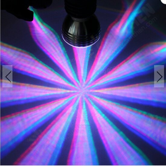 3W/10W RGB Colorful Bulb E27 B22 Remote Control Lamp AC85-265V