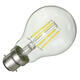 A60 B22 4W White Warm White COB LED Filament Retro Edison Bulbs AC 220V