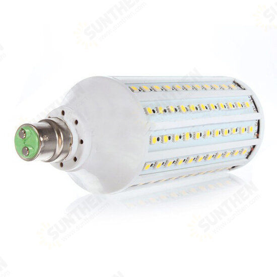 B22 30W White/Warm White 5050 SMD 165 LED Corn Bulb Lamps AC110V