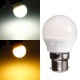 B22 3W Warm White/White AC 220V 8 SMD 2835 LED Globe Light Bulb