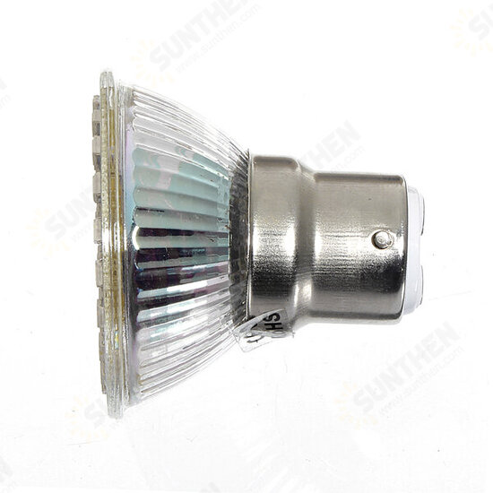 B22 4.5W 240LM Warm White 60 SMD 3528 LED Spotlightt Bulb 220-240V