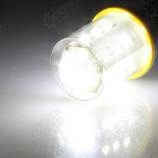 B22 4W Pure White 24 SMD 5050 Energy Saving LED Corn Bulb 220-240V