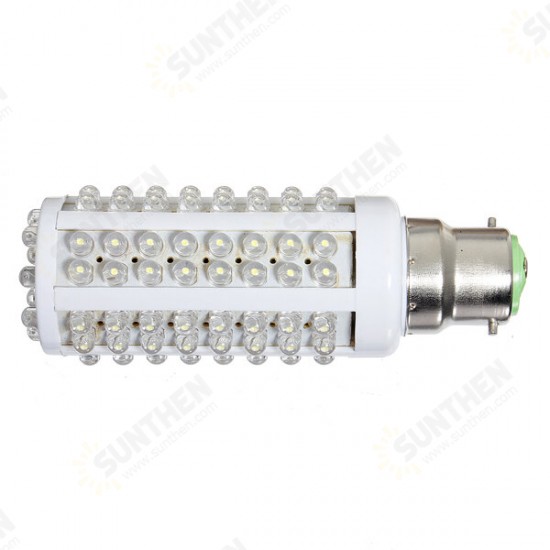 B22 5W 110V Cold White Bright 108LED Corn Lamp Light Bulb