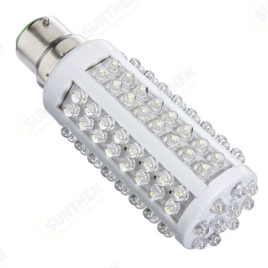 B22 5W 450LM Cold White Energy Saving Corn Light Lamp Bulb 220V