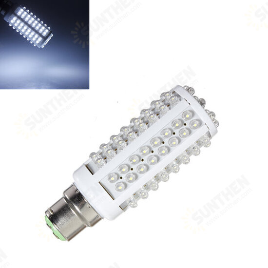 B22 5W 450LM Cold White Energy Saving Corn Light Lamp Bulb 220V