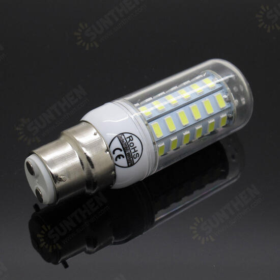 B22 5W 6W 7W 8W 10W 12W Ultra Bright SMD5730 LED Corn Bulb Lamp Chandelier Light AC110V