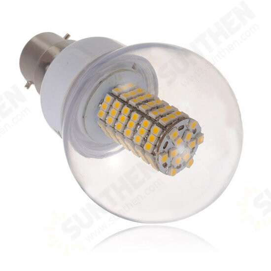 B22 5W Warm White 120 SMD 3528 SinglyFire LED Bulbs AC 85V-265V