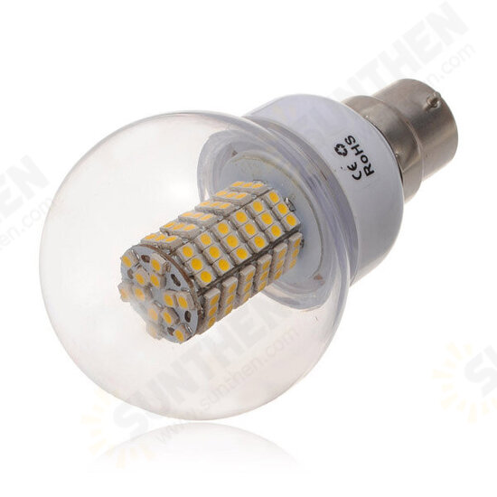 B22 5W Warm White 120 SMD 3528 SinglyFire LED Bulbs AC 85V-265V