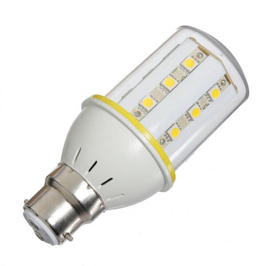 B22 6W 360LM Warm White 24-LED SMD 5050 SinglyFire LED Light Bulb 220V