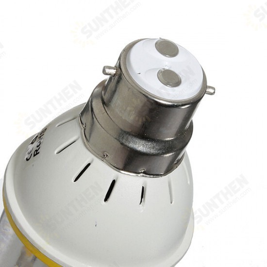 B22 6W 360LM Warm White 24-LED SMD 5050 SinglyFire LED Light Bulb 220V