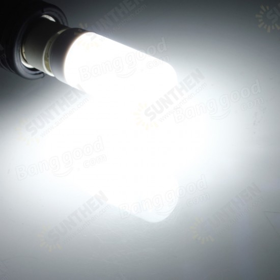 B22 6W White/Warm White 5730SMD LED Corn Bulb Frosted Cover AC 110V