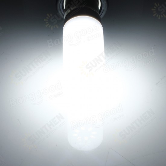 B22 6W White/Warm White 5730SMD LED Corn Bulb Frosted Cover AC 110V