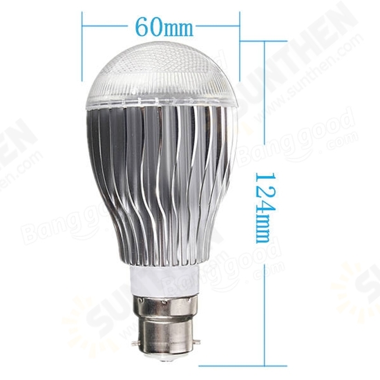 B22 9W RGB AC 85-265V LED Magic Light Bulb Lamp With IR Remote