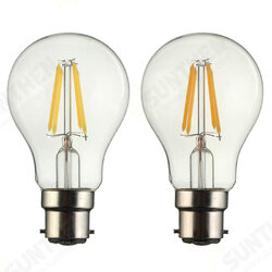B22 A60 4W LED COB Filament Bulb Eison Vintage Clear Glass Lamp Non-dimmable AC220V B22 A60 4W LED COB Filament Bulb Eison Vintage Clear Glass Lamp Non-dimmable AC220V