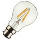 B22 A60 4W LED COB Filament Bulb Eison Vintage Clear Glass Lamp Non-dimmable AC220V