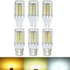 B22 GU10 6W 69 SMD 5050 LED Pure White Warm White Natural White Cover Corn Bulb AC220V