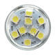 B22 GU10 6W 69 SMD 5050 LED Pure White Warm White Natural White Cover Corn Bulb AC220V