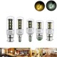 E27 E14 B22 4W 5W 6W SMD 7030 Pure White Warm White LED Corn Light Lamp Bulb AC220V