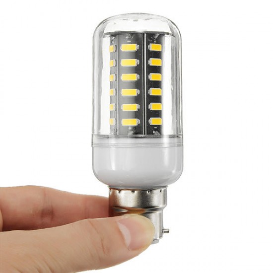 E27 E14 B22 9W SMD 7030 Pure White Warm White LED Corn Light Lamp Bulb AC110V AC220V