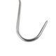 10pcs / Lot Stainless Steel Round S Shaped Hook Kitchen Beef Chicken BBQ Sticks Needle