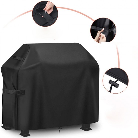 Oxford Cloth Grill Cover Waterproof Anti-UV BBQ Cover