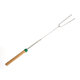 BBQ Roasting Sticks Extendable Design Wooden Handle Smores Kit for Fire Pit Sticks for Fire Pit