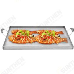 Stainless Steel Griddle Flat Top Cooking BBQ Grill Heat Distribution Stoves Stainless Steel Griddle Flat Top Cooking BBQ Grill Heat Distribution Stoves