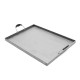 Stainless Steel Griddle Flat Top Cooking BBQ Grill Heat Distribution Stoves