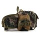1000D Nylon Cycling Waist Bag Portable Storage Bag Shoulder Bag Double Kettle Side Bag for Camping Biking Climbing Fishing