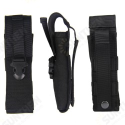 1000D Nylon Flashlight Tactical Bag Multi Functional Molle Pouch Camping Hunting Waterproof Toolkit 1000D Nylon Flashlight Tactical Bag Multi Functional Molle Pouch Camping Hunting Waterproof Toolkit