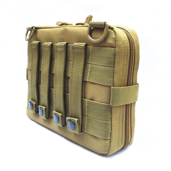 1000D Oxford Cloth Outdoor Tactical Bag Military Fan Pack Tactical Waist Bag First Aid Bag