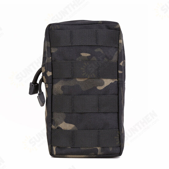 1000D Tactical Molle Pouch Military Waist Bag Outdoor Men EDC Tool Bag Walkie Talkie Pack Mobile Phone Hunting Compact Bag