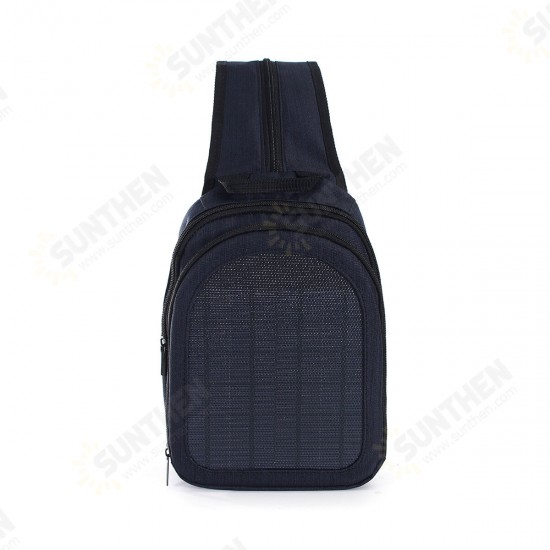 1000mAh 5V 5W USB Solar Eemergency Charging Bag Outdoor Travel Portable Solar Storage Bag