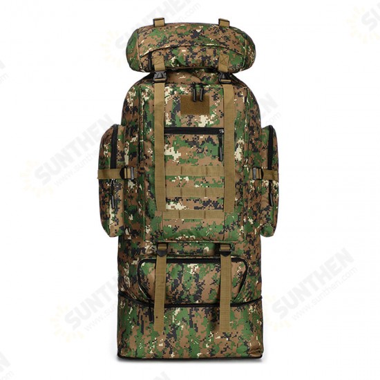 100L Large Capacity Military Tactical Backpack Outdoor Hiking Climbing Camping Bag Travel Rucksack