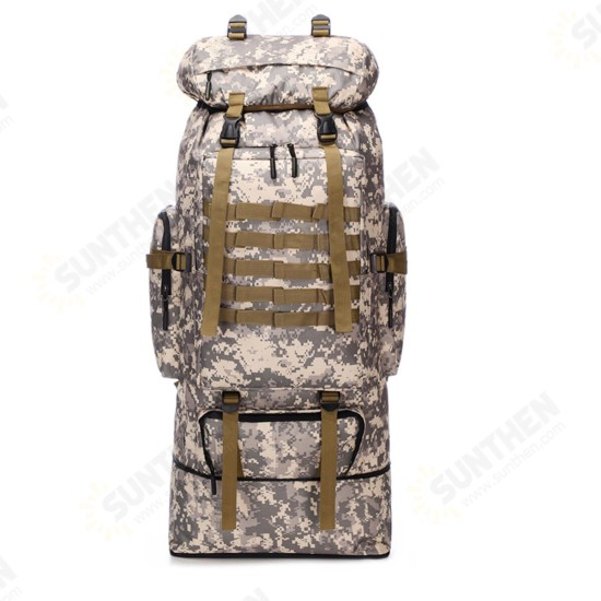 100L Large Capacity Tactical Backpack Camping Climbing Hunting Waterproof Rucksack