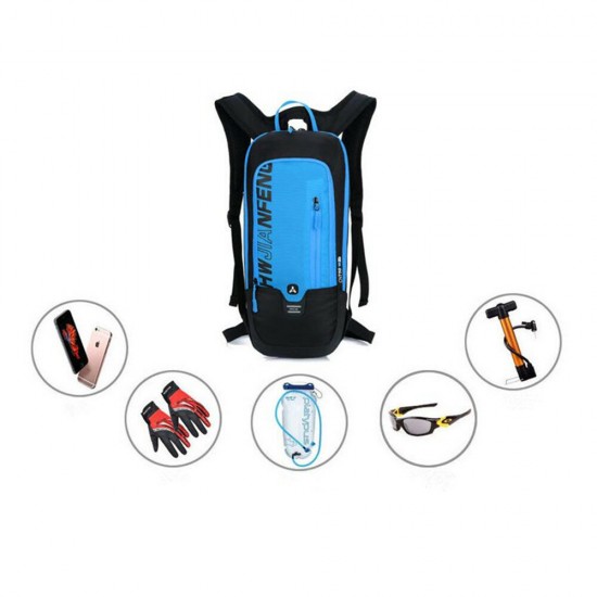 10L Climbing Bags Nylon Tactical Shoulder Bag Cycling Running Backpack for Water Bag