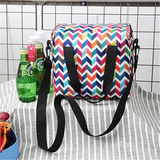 10L Picnic Bag Thermal Insulated Thermal Cooler Insulated Tote Lunch Food Container BBQ Storage Box