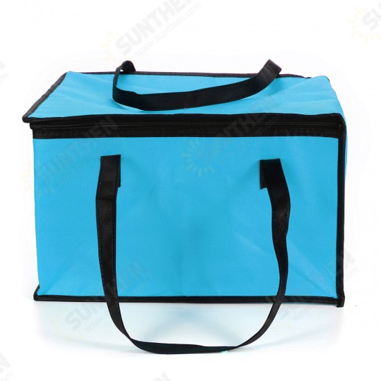 12inch Insulated Food Delivery Bag Waterproof Delivery Bag Pizza Food Warmer Bag