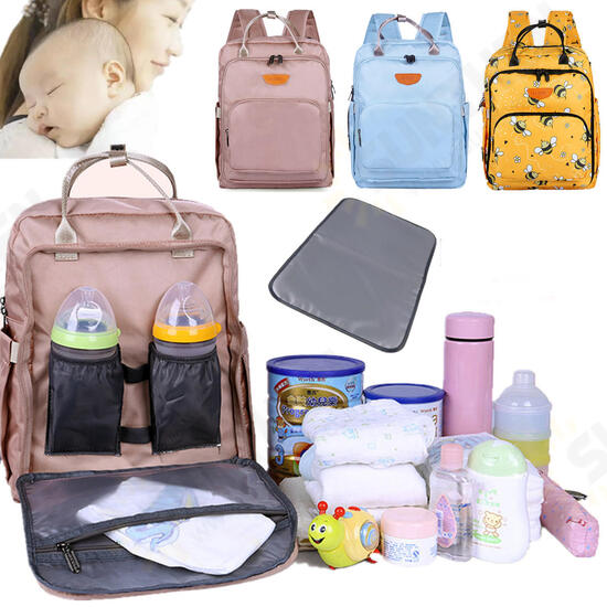 13L Mummy Backpack Waterproof Baby Nappy Diaper Bag Shoulder Handbag Outdoor Travel