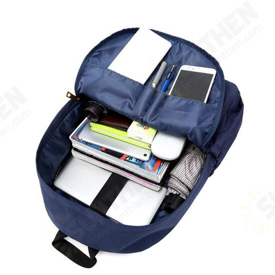 15.6 Inch USB Laptop Backpack Waterproof School Bag Travel Camping Handbag Shoulder Bag