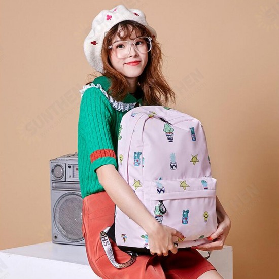 15.6 Inch Women Girl Backpack School Shoulder Laptop Bag Travel Satchel Handbag Outdoor Travel