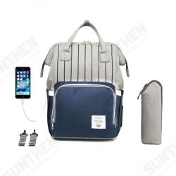 15L Outdoor Travel USB Mummy Backpack Waterproof Baby Diapers Nappy Bags 15L Outdoor Travel USB Mummy Backpack Waterproof Baby Diapers Nappy Bags