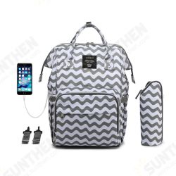 15L Outdoor Travel USB Mummy Backpack Waterproof Baby Diapers Nappy Women Bags 15L Outdoor Travel USB Mummy Backpack Waterproof Baby Diapers Nappy Women Bags