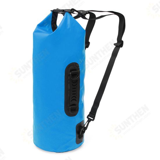 15L Sports Waterproof Dry Storage Bucket Bag Backpack Custom Outdoor Floating Boating Camping Bag