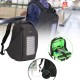 16 inch Waterproof Solar Panel Backpack Laptop USB Charger Outdoor Travel Camping Bags